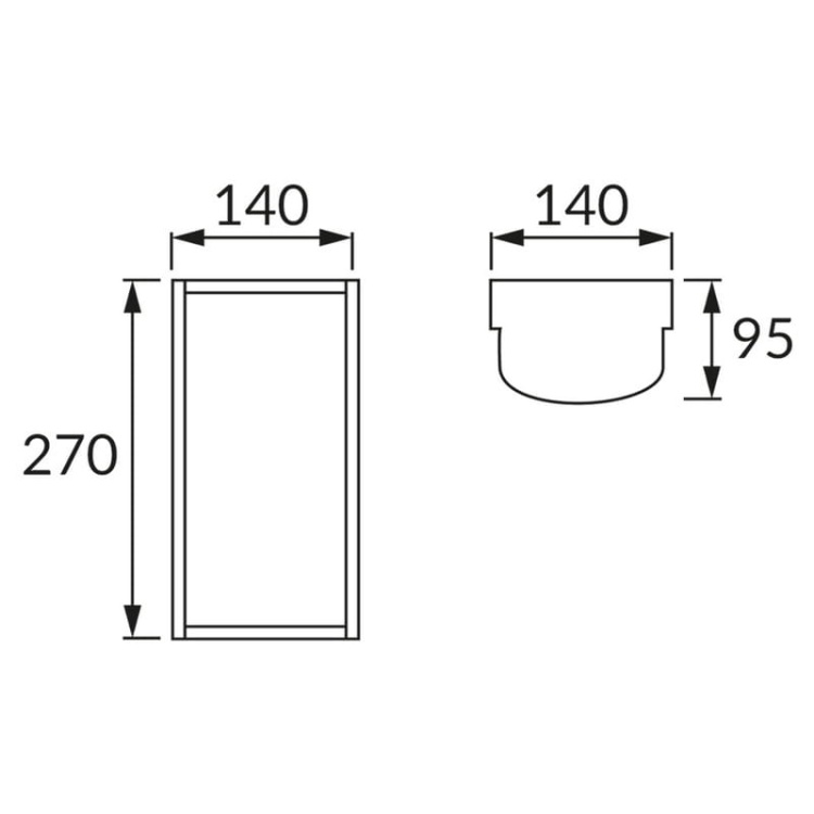 Oprawa hermetyczna NORTON LED D 10W b.neutralna 910lm czarny IP65 STRÜHM wymiary.jpg