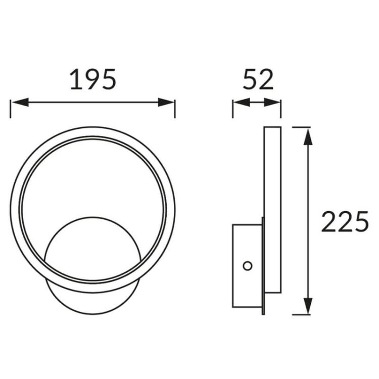Kinkiet ścienny EMMA LED C 10W 4100K 760lm IP20 czarny STRÜHM wymiary.jpg