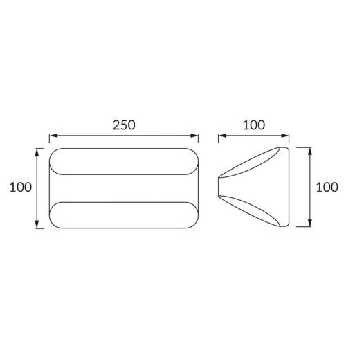Kinkiet ścienny BETI C 10W 820lm b.neutralny biały IP20 STRÜHM wymiary.jpg