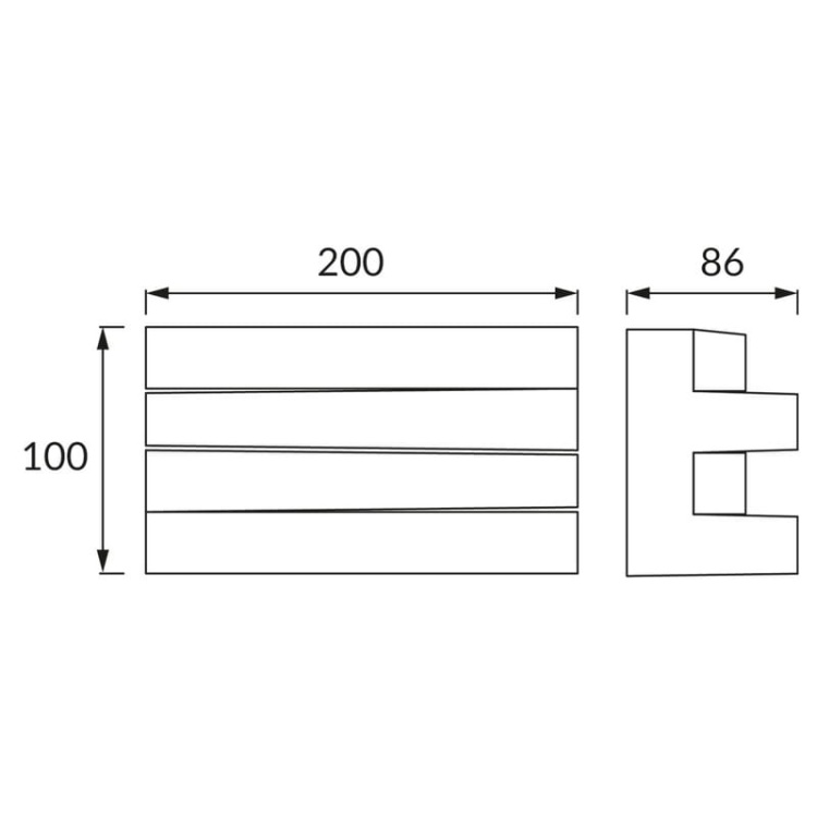 Kinkiet ścienny ALPEN LED 12W 660lm b. neutralna biały IP20 STRÜHM wymiary.jpg