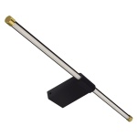 Kinkiet PASO LED czarny złoty 60cm 14W 1010lm b.neutralny IP44 STRÜHM.jpg