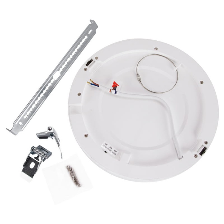 Plafoniera LED OLGA C 12W 120° CCT biała IP20 STRÜHM tył