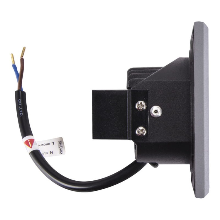 Szara oprawa schodowa LED IP54 KURS