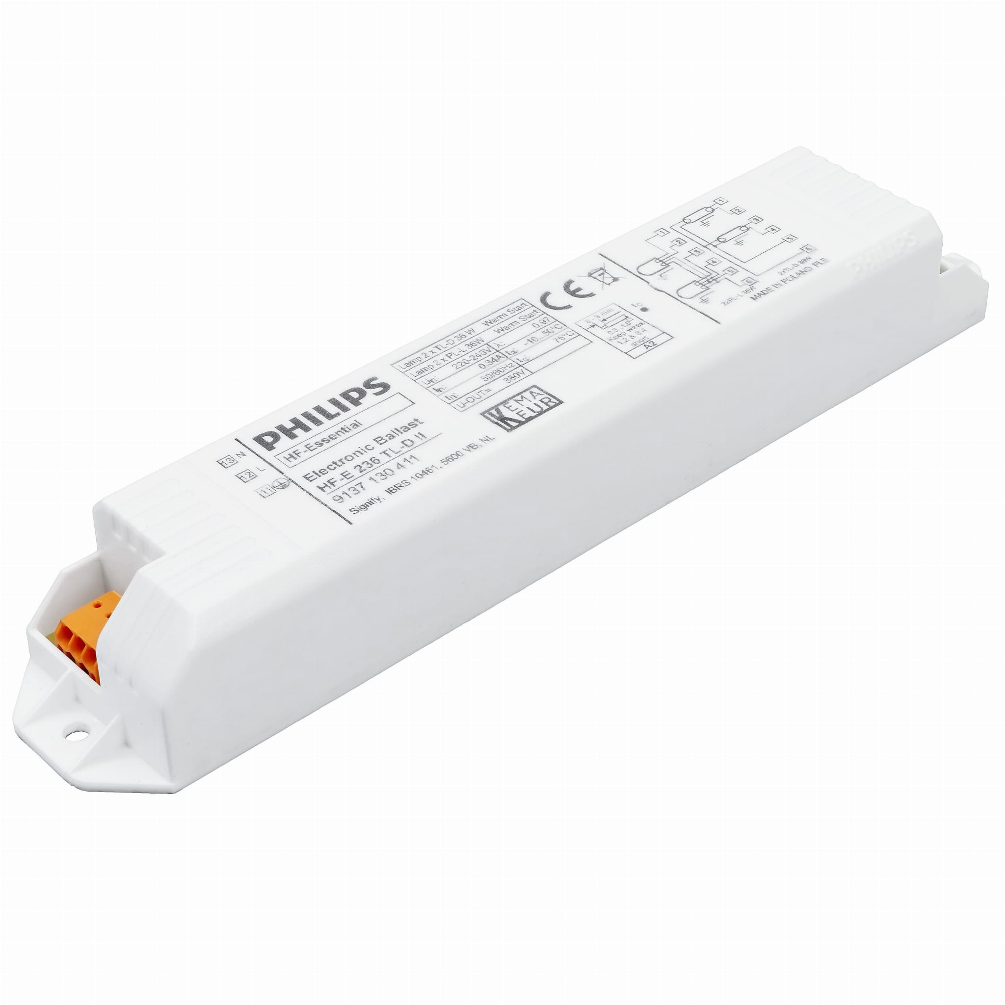 Statecznik do świetlówek HF-E II 236 TL-D 220-240V 50/60Hz PHILIPS