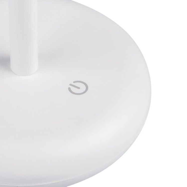 Lampa stołowa LED FLUXY 1,7W 3000K 140lm ściemnialna IP44 biała KANLUX 37310 przycisk.jpg