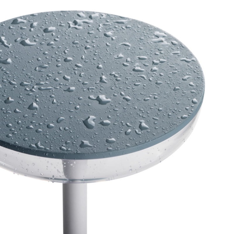 Lampa stołowa LED FLUXY 1,7W 3000K 140lm ściemnialna IP44 niebieska KANLUX 37312 wodoodporność.jpg