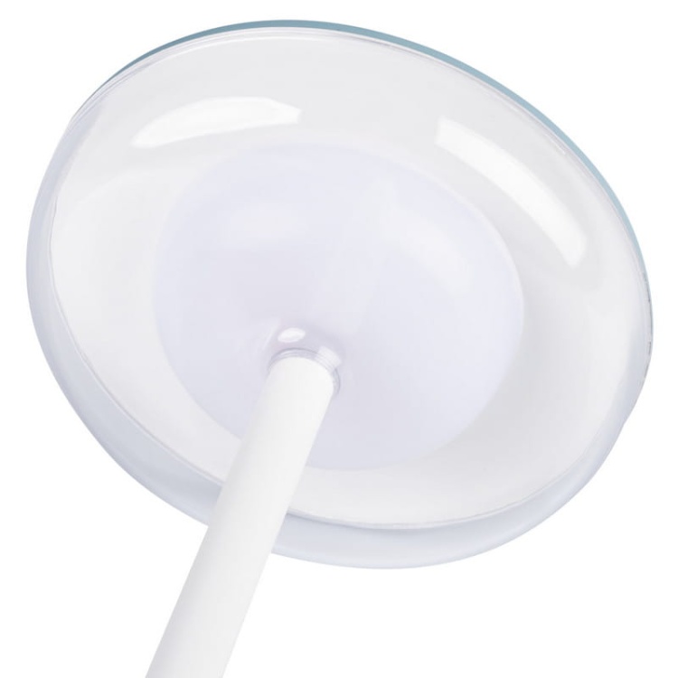 Lampa stołowa LED FLUXY 1,7W 3000K 140lm ściemnialna IP44 niebieska KANLUX 37312 spód klosza.jpg