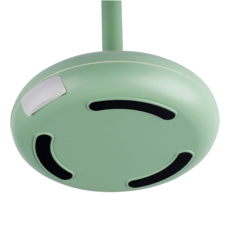 Lampa stołowa LED FLUXY 1,7W 3000K 140lm ściemnialna IP44 zielona KANLUX 37313 antypoślizgowe.jpg