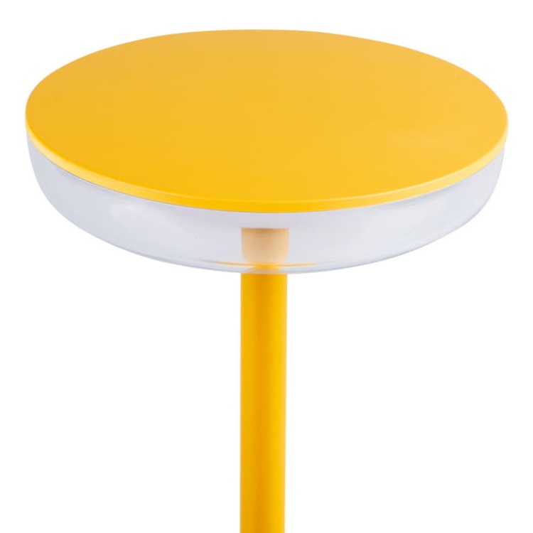 Lampa stołowa LED FLUXY 1,7W 3000K 140lm ściemnialna IP44 żółta KANLUX 37314 klosz.jpg