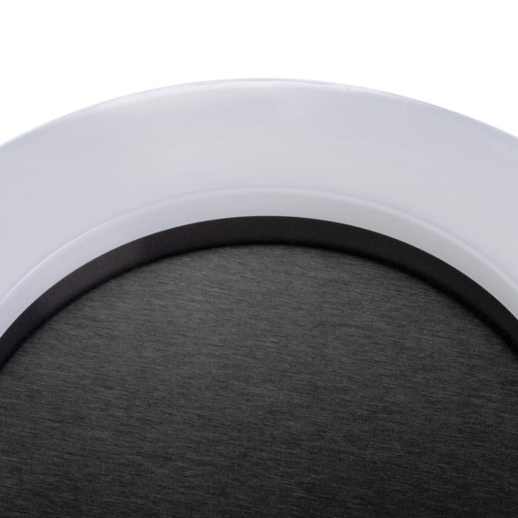 Plafoniera TURA LED 24W 4000K 1800lm czarna IP65 MILEDO zbliżenie.jpg