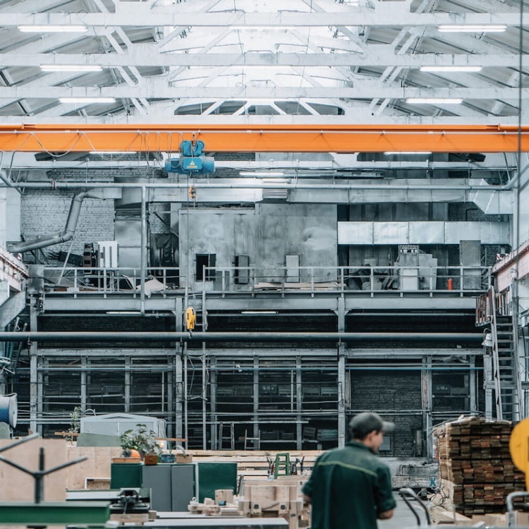 Oprawa hermetyczna LED MAH PRO 52W 4000K 8400lm L150cm Kanlux 38143 aranżacja magazynu