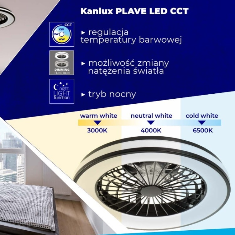 Oprawa oświetleniowa LED PLAVE z wentylatorem 48W CCT do 2100lm Kanlux 38033 regulacja.jpg