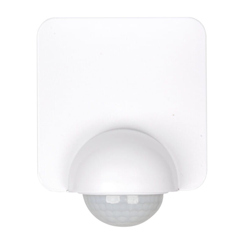 Czujnik ruchu PIR ścienny SENSQUARE detekcja 360° do 8m IP20 biały Kanlux 37368