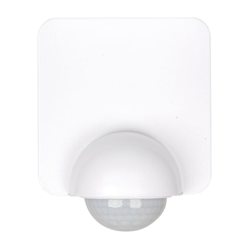 Czujnik ruchu PIR ścienny SENSQUARE detekcja 360° do 8m IP20 biały Kanlux 37368
