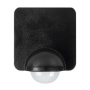 Czujnik ruchu PIR natynkowy SENSQUARE detekcja 360° do 8m IP54 czarny Kanlux 37369
