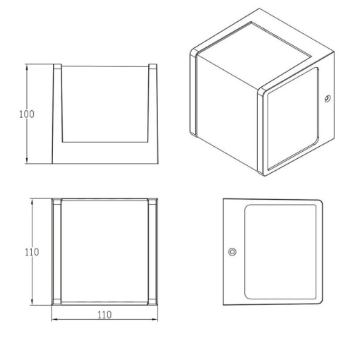 Oprawa NARIN LED 10W 4000K 1000lm czarny IP54 GTV wymiary.jpg