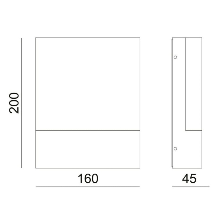 Oprawa SARO LED 9W 4000K 900lm IP54 czarny GTV wymiary.jpg