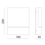 Oprawa SARO LED 9W 4000K 900lm IP54 czarny GTV wymiary.jpg