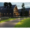 Oprawa ogrodowa LED LONDON 58cm 10W 4000K 720lm czarny IP54 GTV aranżacja.jpg