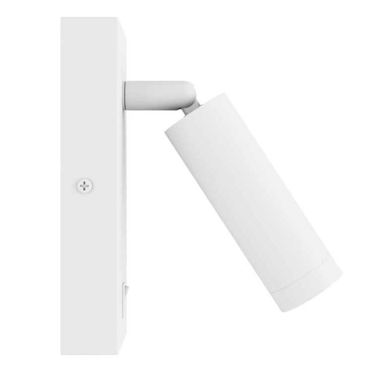 Kinkiet ścienny MADARA SLIM MR11 GU10 biała IP20 SPECTRUM bok.jpg