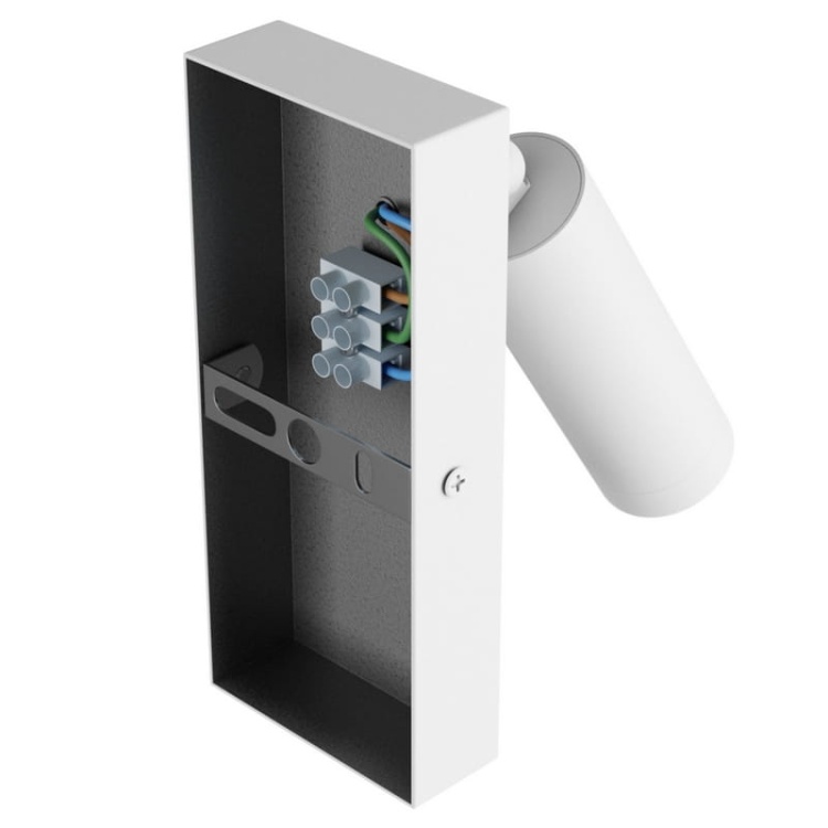 Kinkiet ścienny MADARA SLIM MR11 GU10 biała IP20 SPECTRUM tył.jpg