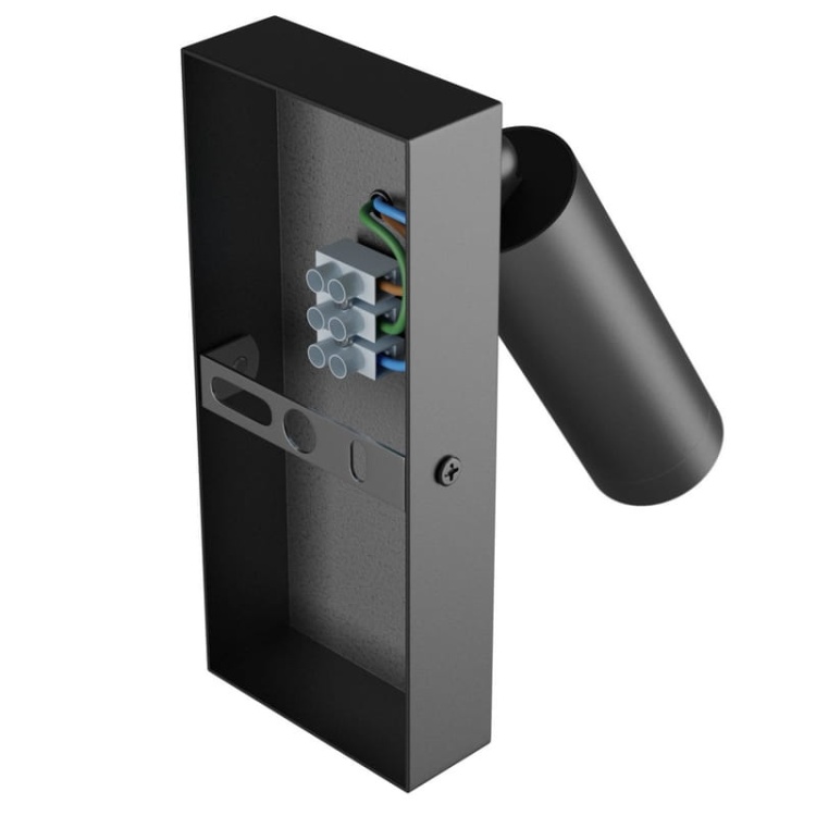 Kinkiet ścienny MADARA SLIM MR11 GU10 czarny IP20 SPECTRUM tył.jpg