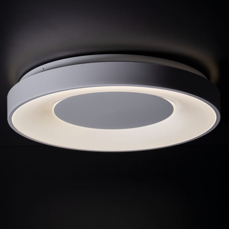 Plafoniera VAND LED 17,5W 4000K 460lm ∅390mm biała IP20 Kanlux 37326 zaświecona.jpg