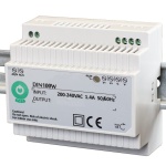 Zasilacz POS na szynę DIN 100W 15V DC 6.6A DIN100W15