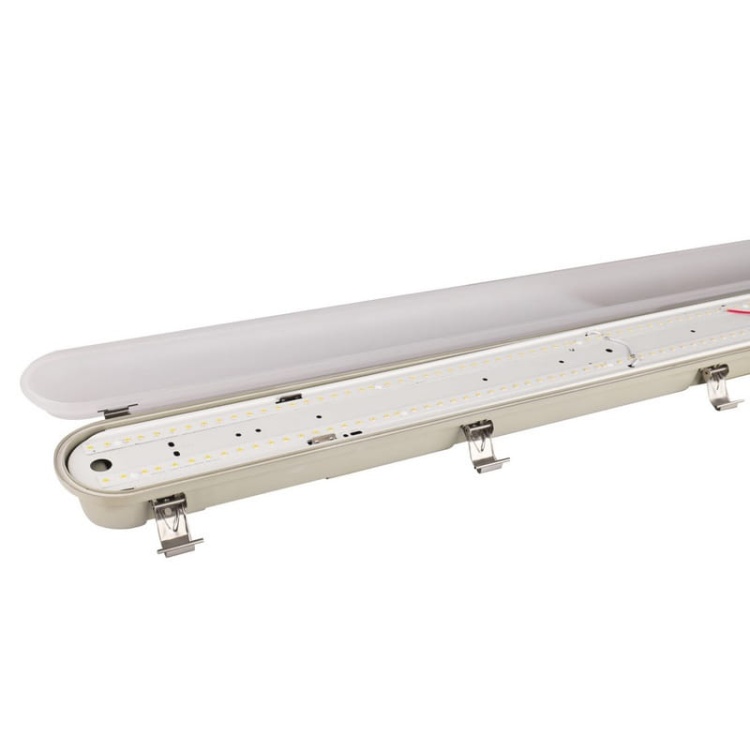 Oprawa hermetyczna LED 120cm 50W b. neutralna 4000K 6500lm 120° IP65 Ecolight wnętrze
