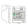 Zasilacz POS na szynę 60W 15V DC 4A DIN60W15.jpg