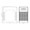Zasilacz na szynę DIN 12VDC 100W 8,3A wbudowany PFC IP20 POS.jpg