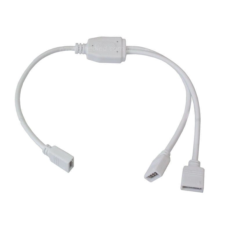 Złączka do taśm LED RGBW 12mm rozgałęźnik podwójny EC20028 Ecolight