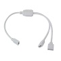 Złączka do taśm LED RGBW 12mm rozgałęźnik podwójny EC20028 Ecolight