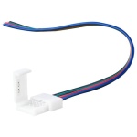Złączka do taśmy LED RGB 10mm z przewodem