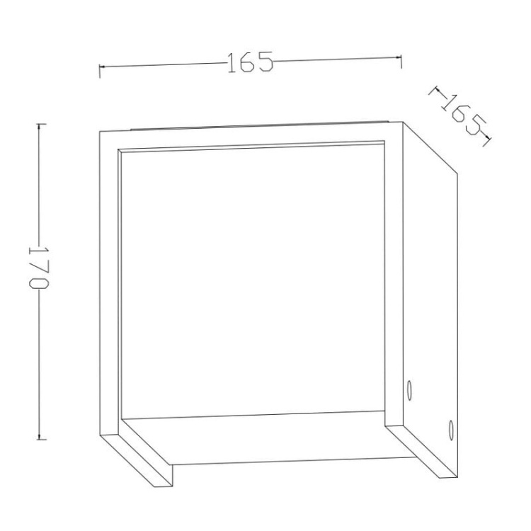 Oprawa elewacyjna LEO E27 18W czarny IP54 GTV wymiary.jpg