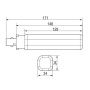 Świetlówka LED Philips G24d-3 CorePro LED PLC 8.9W 840 2P b.neutralna 1100lm wymiary.jpg