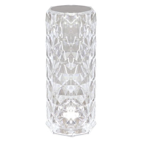 Lampka stołowa HOLI LED CRYSTAL 0,7W WW i CW 59lm przezroczysta 360° IP20 ściemnialna STRÜHM