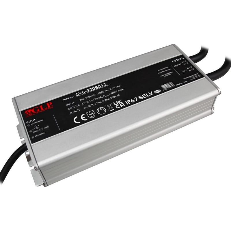 Zasilacz napięciowy GV6-320B012 filtr PFC 12V 26.7 IP67 320W 5 lat gwarancji.jpg