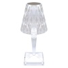 Lampka stołowa DABI LED 0,7W WW i CW 59lm przezroczysta IP20 ściemnialna STRÜHM