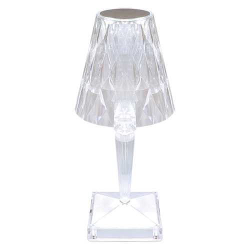 Lampka stołowa DABI LED 0,7W WW i CW 59lm przezroczysta IP20 ściemnialna STRÜHM