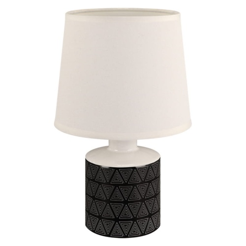 Lampka stołowa TOPIK E14 max 25W IP20 biało-czarna STRÜHM.jpg