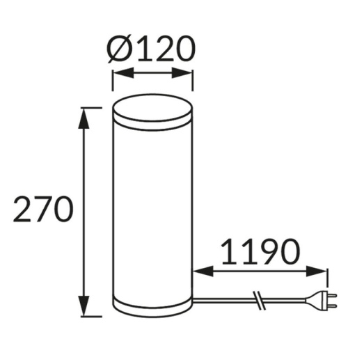 Lampka stołowa ZYTA FOOT E14 max 25W IP20 żółta z kotem STRÜHM.jpg