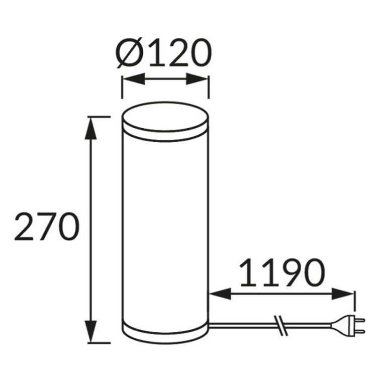 Lampka stołowa ZYTA FOOT E14 max 25W IP20 żółta z kotem STRÜHM.jpg