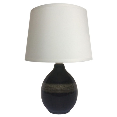 Lampka stołowa ROMA E14 max 40W IP20 czarny i beżowy STRÜHM.jpg