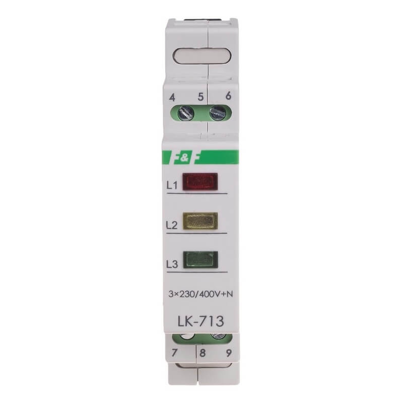 Lampka sygnalizacyjna LED LK-713K F&F front.jpg