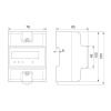 Licznik zużycia energii elektrycznej 3-fazowy WZE-3 F&F wymiary.jpg