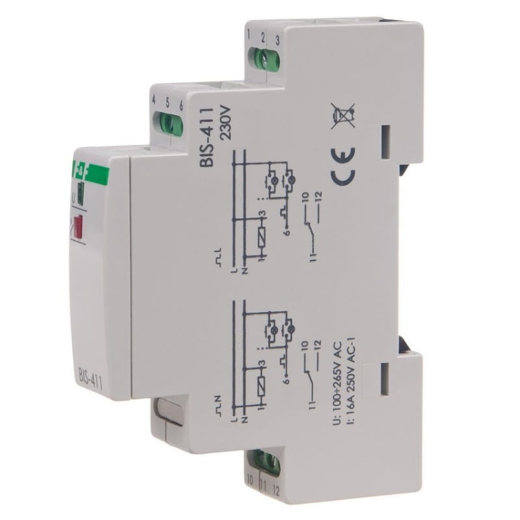 Przekaźnik bistabilny BIS-411 230V 16A F&F bok.jpg