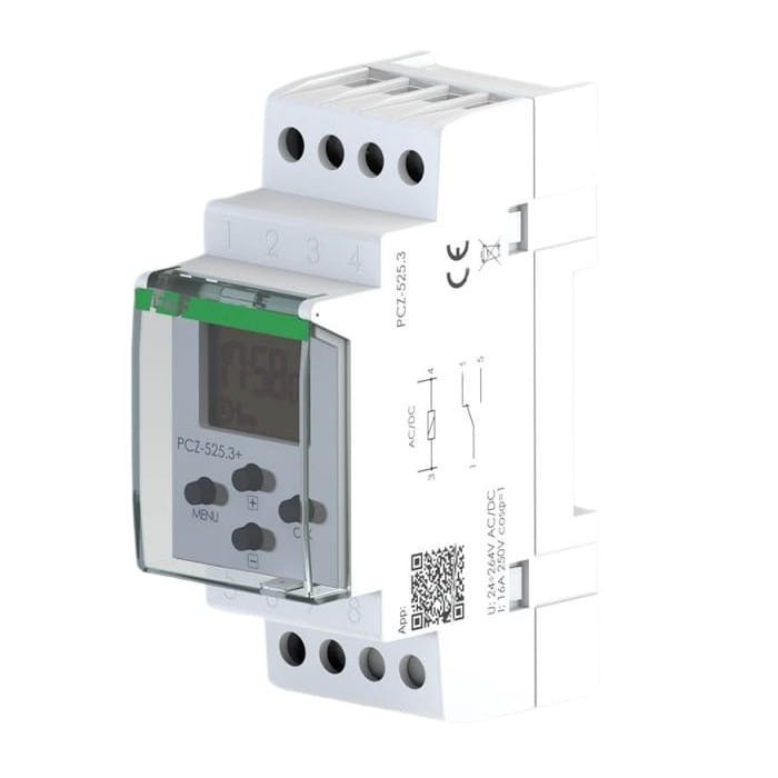 Zegar astronomiczny jednokanałowy PCZ-525 F&F bok.jpg