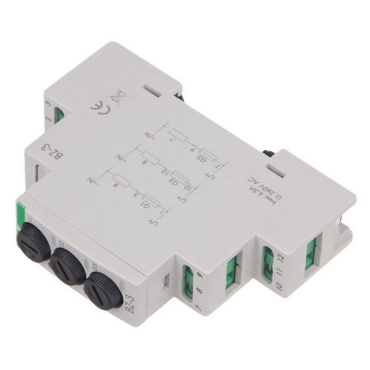 Moduł bezpiecznikowy trójgniazdowy BZ-3 F&F.jpg