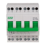 Przełącznik modułowy 4P 63A sieć - agregat PSA-463 F&F front.jpg